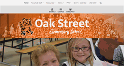 Desktop Screenshot of oakstreet.goddardusd.com