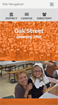 Mobile Screenshot of oakstreet.goddardusd.com